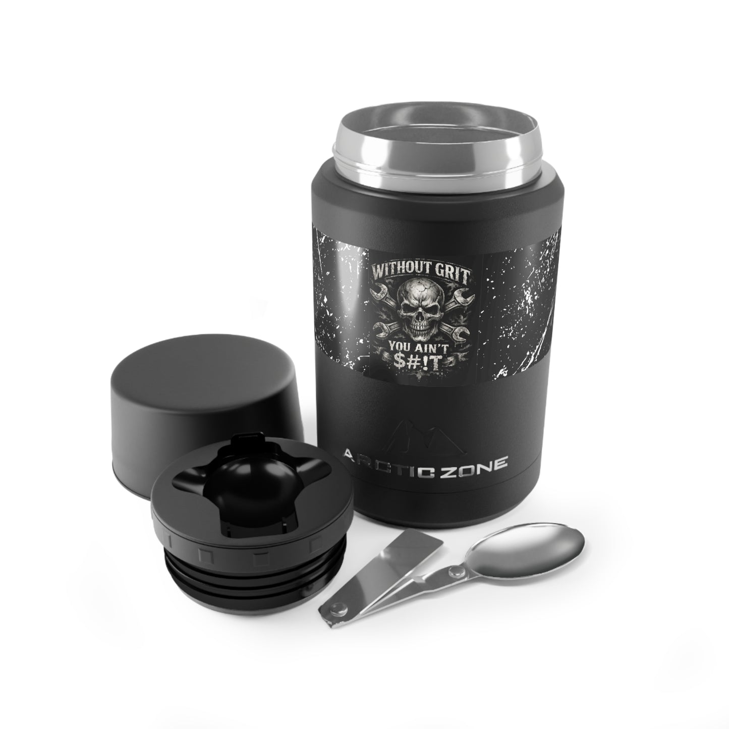 Insulated Food Jar — “Without Grit You Ain’t S#*t”