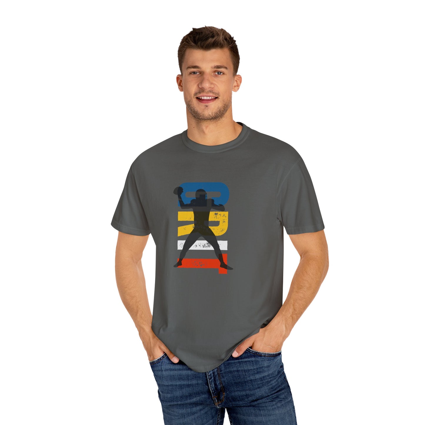 Grit Football Silhouette Men's T-Shirt