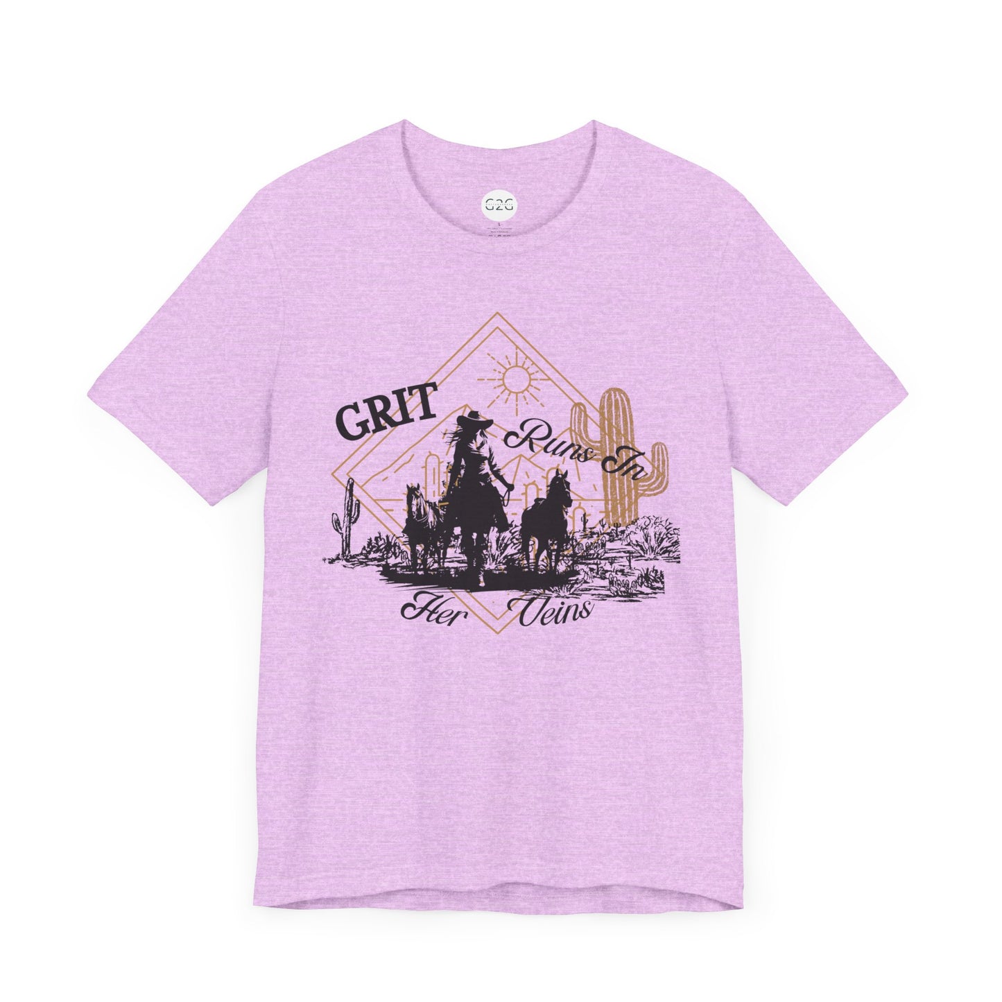 Grit Runs in Her Veins Women's T-Shirt