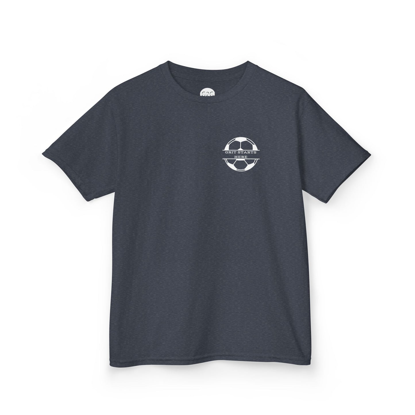 Grit Starts Here Youth Soccer T-Shirt