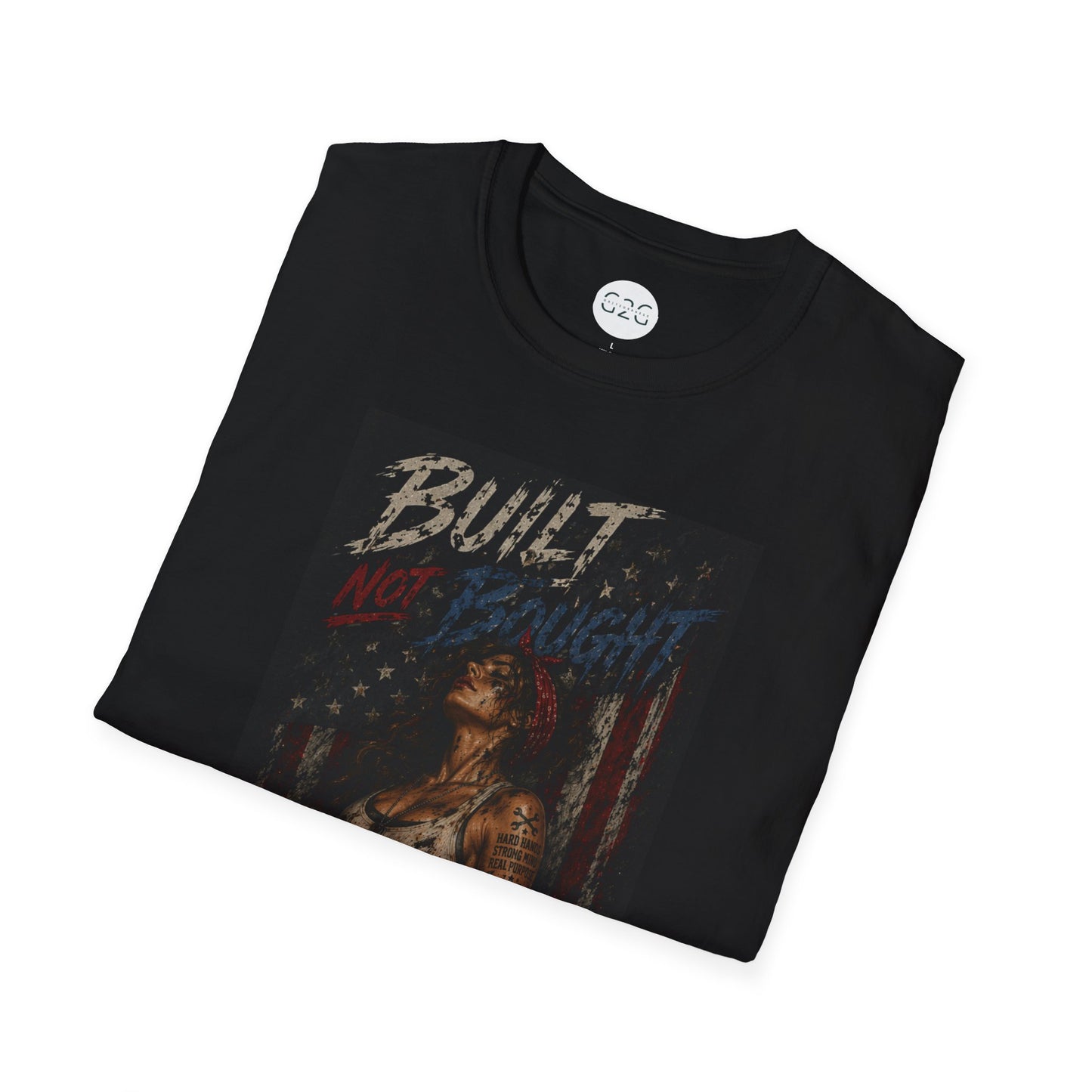WOMENS "Built Not Bought" T