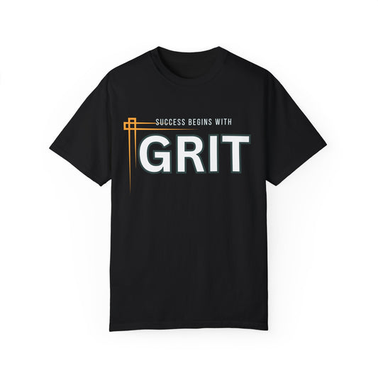 "Success Begins with Grit" T-Shirt for Success
