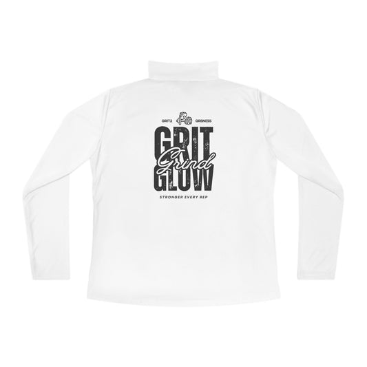 WOMENS "Grit Grind Glow" Quarter-Zip Pullover