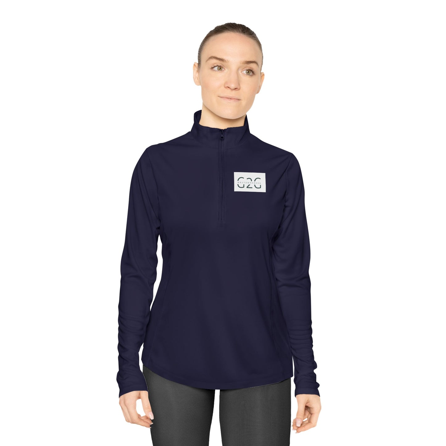 WOMENS "Grit Grind Glow" Quarter-Zip Pullover