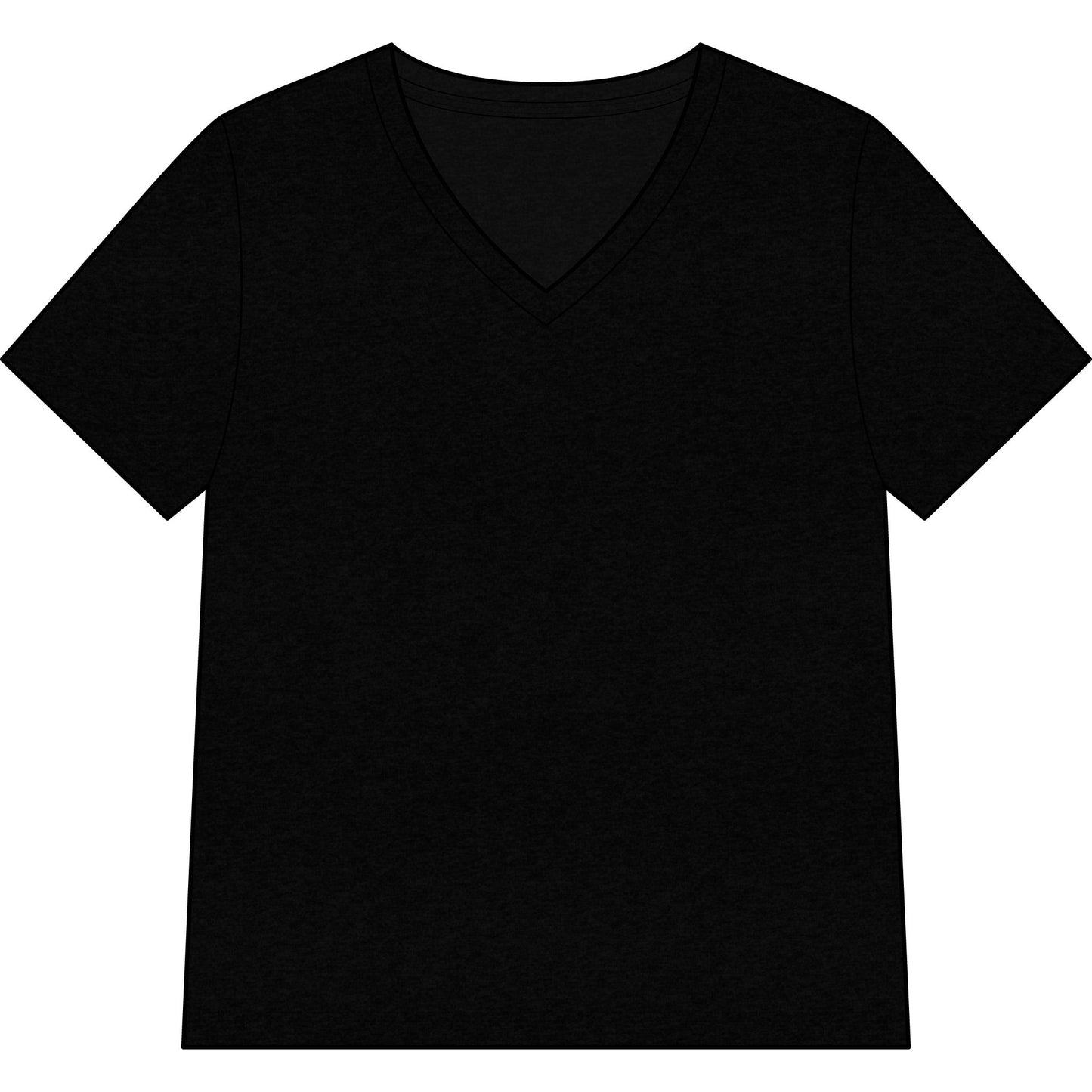 WOMENS V-Neck T - Not effort; identity