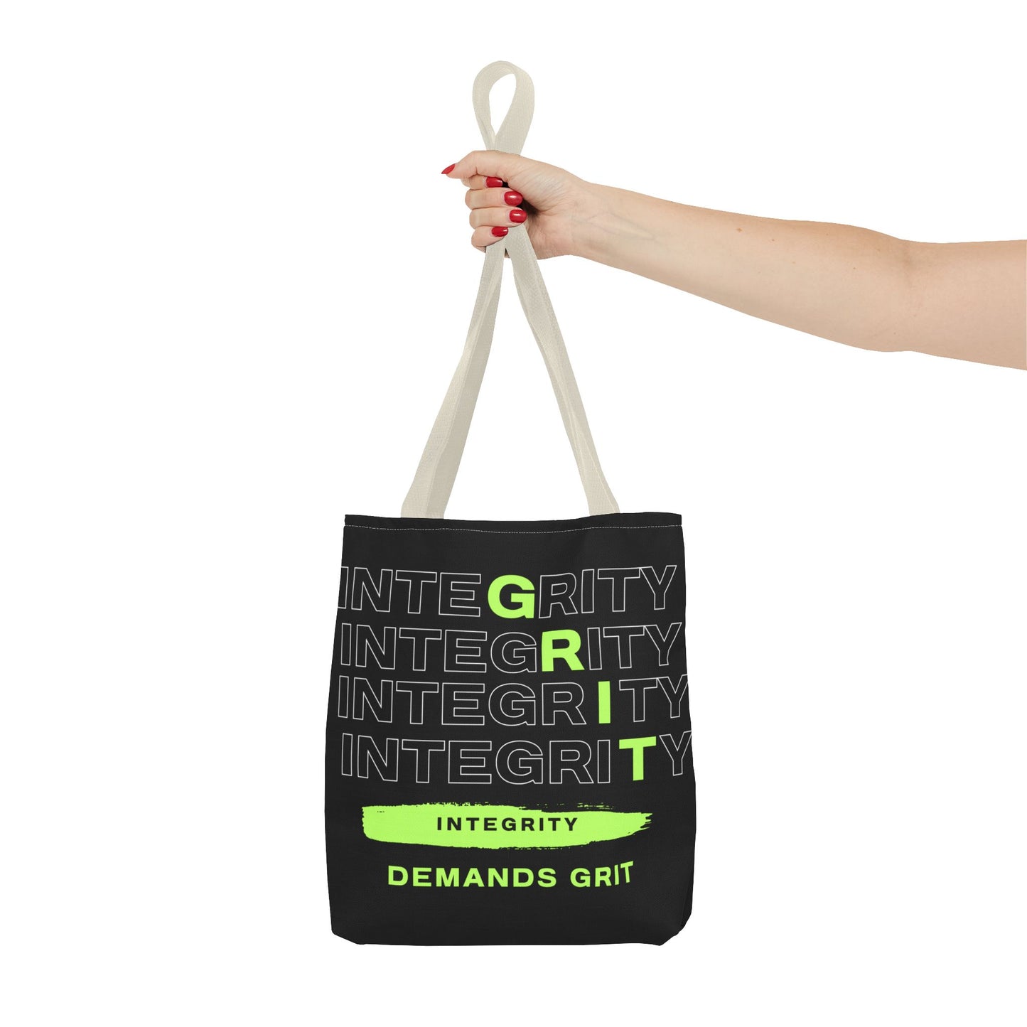 'Grit Demands Integrity' Tote