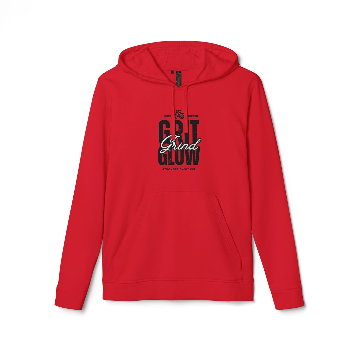 WOMENS Adidas "Grit. Grind. Glow."  Fleece Hoodie
