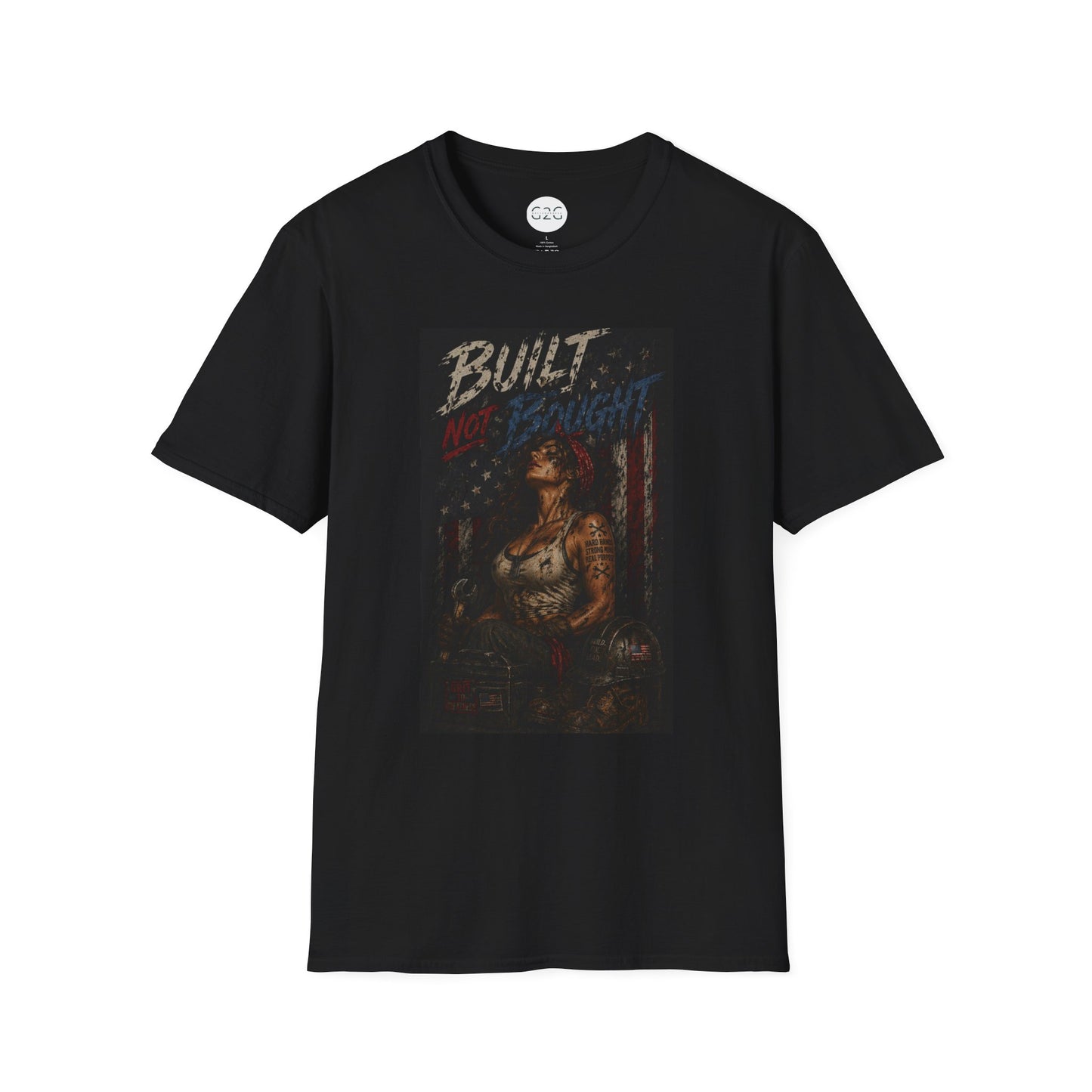 WOMENS "Built Not Bought" T
