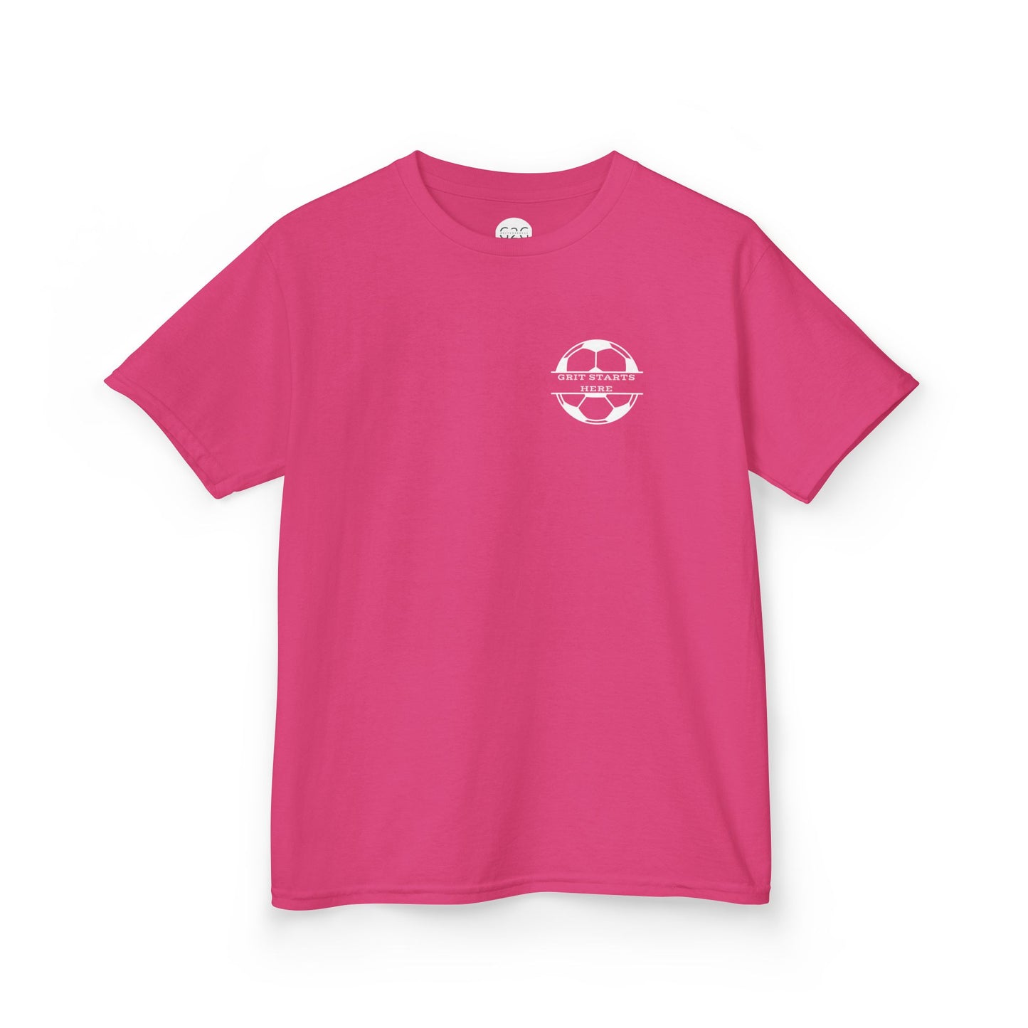 KIDS Grit Starts Here Soccer T