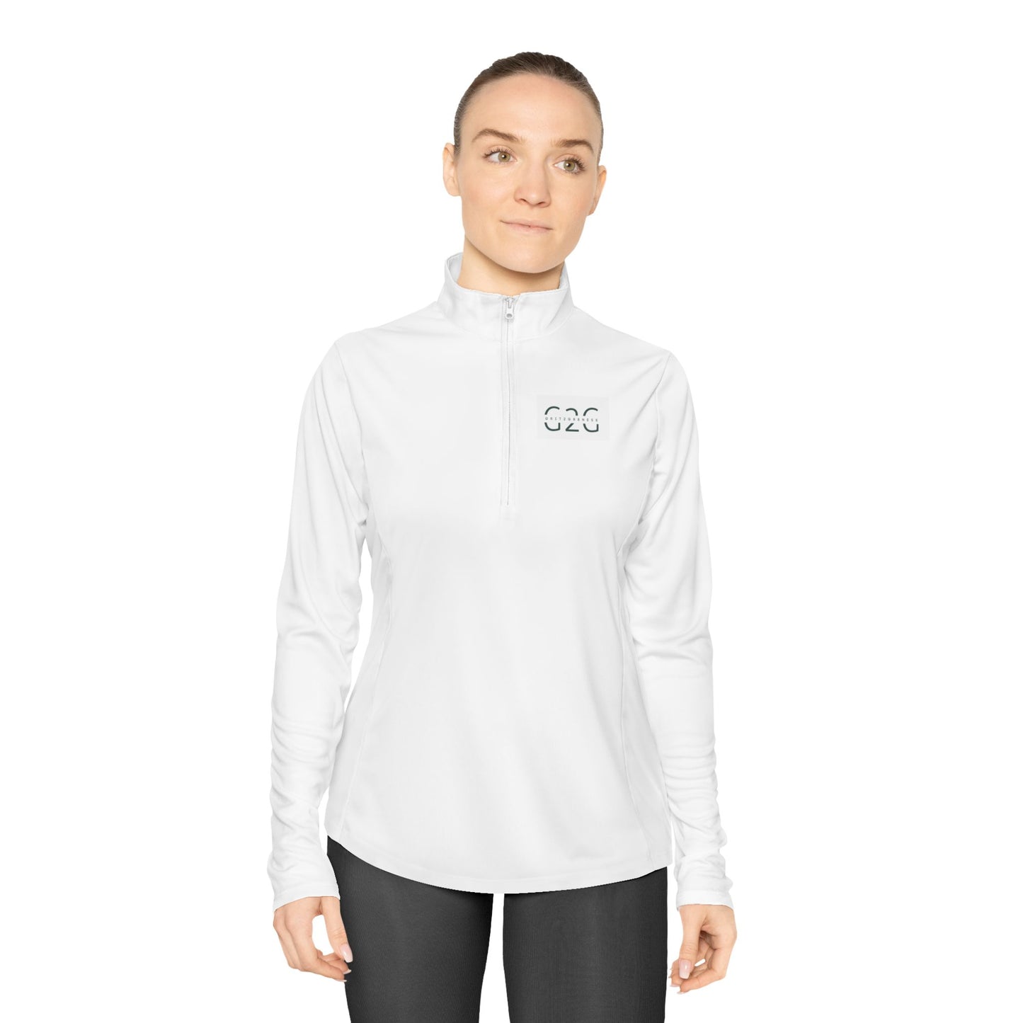 WOMENS "Grit Grind Glow" Quarter-Zip Pullover