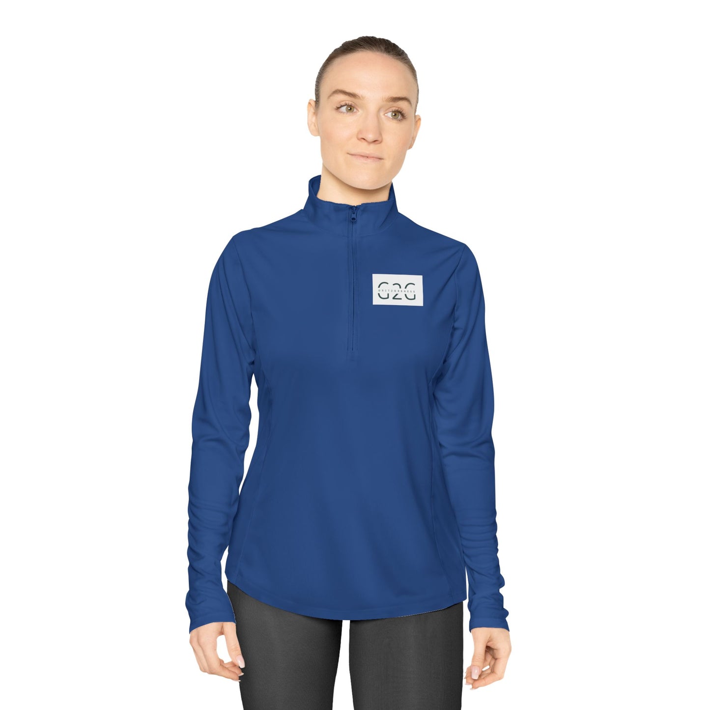 WOMENS "Grit Grind Glow" Quarter-Zip Pullover