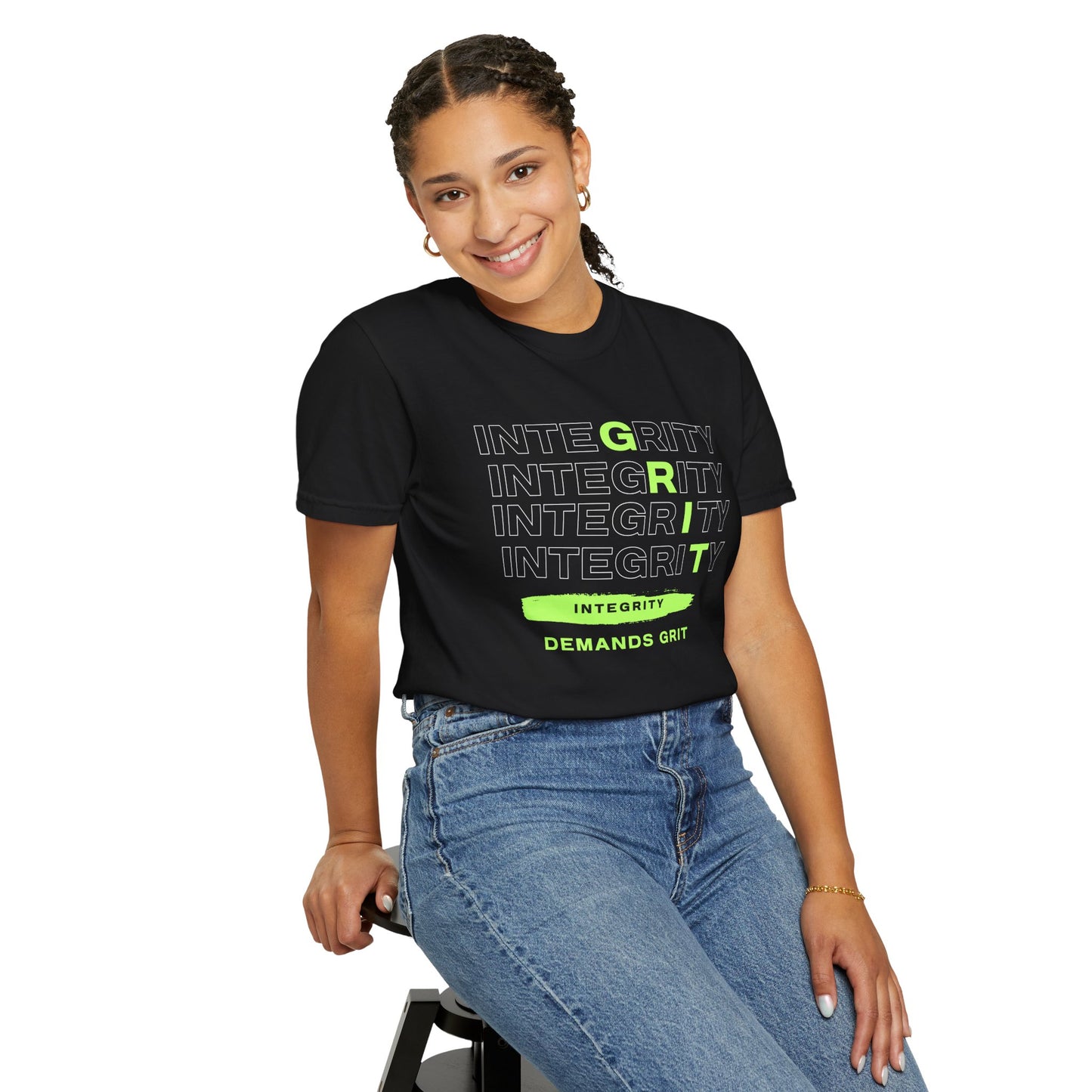 WOMENS 'Grit Demands Integrity' T