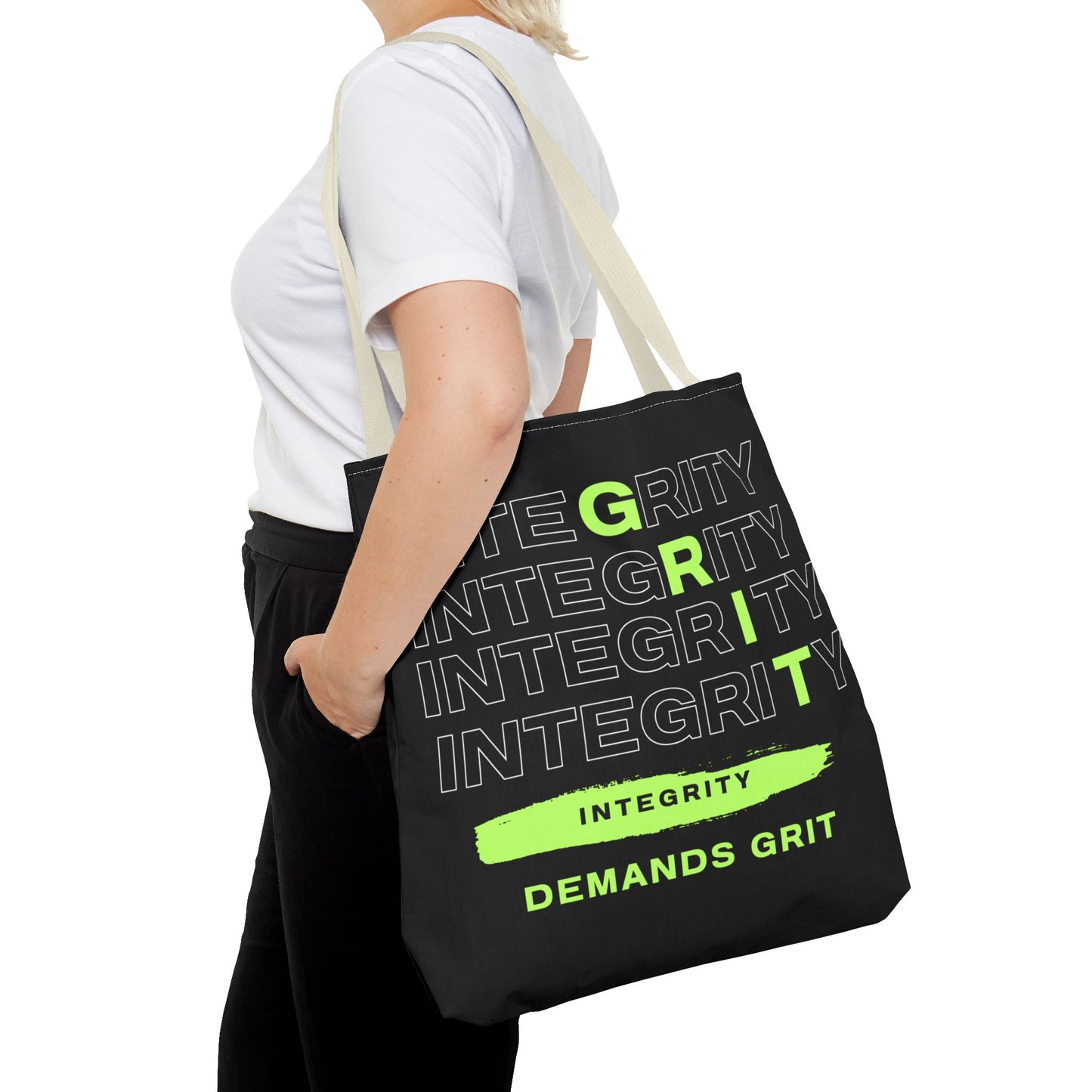 'Grit Demands Integrity' Tote