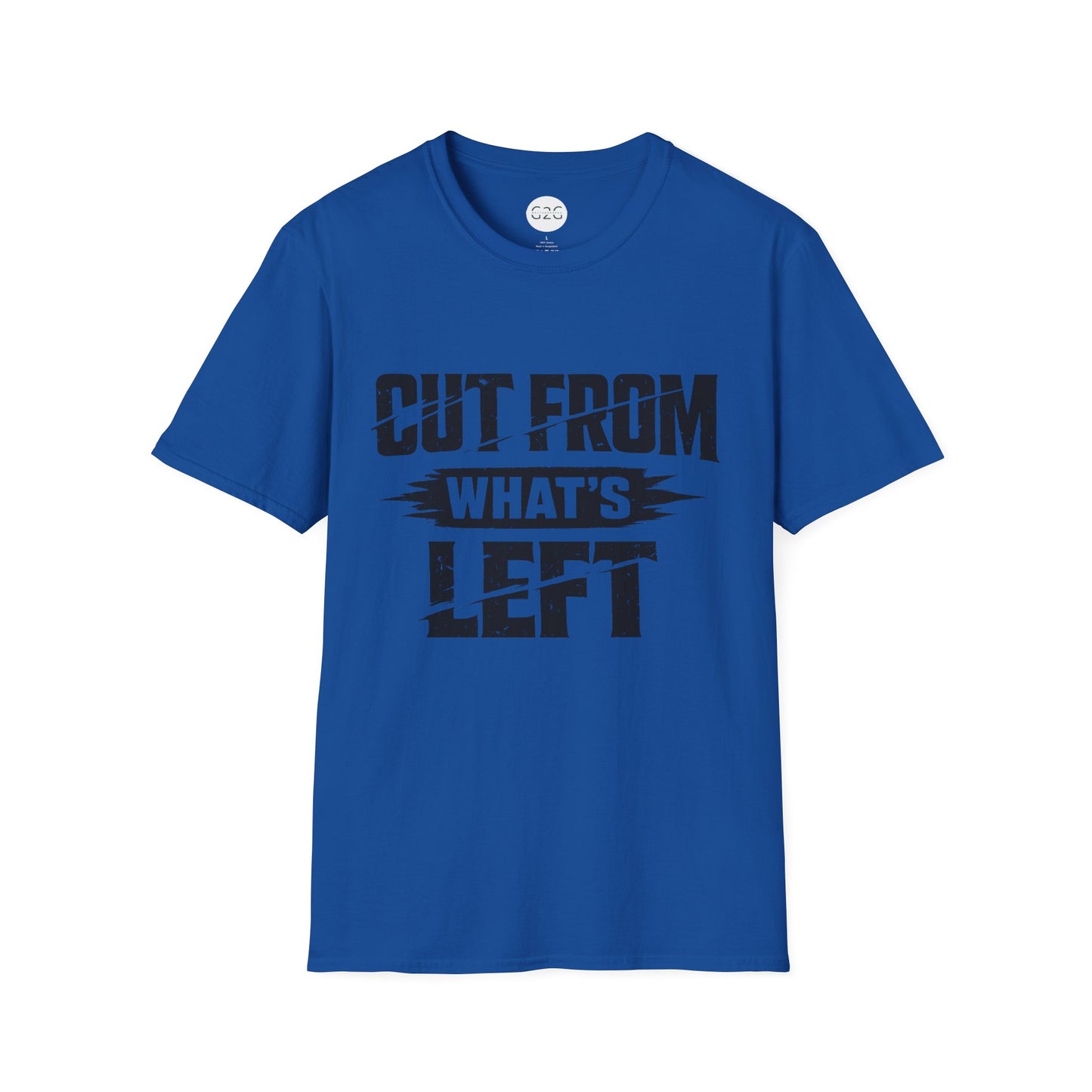 MENS Cut From What's Left T