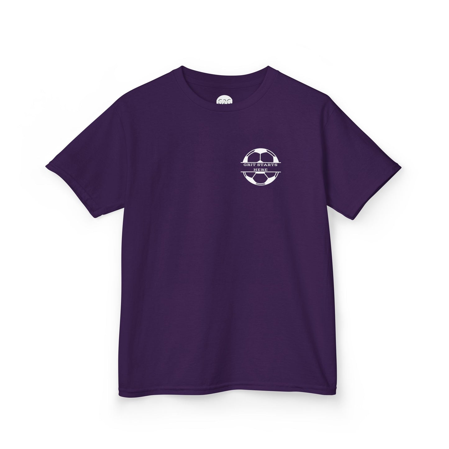 KIDS Grit Starts Here Soccer T