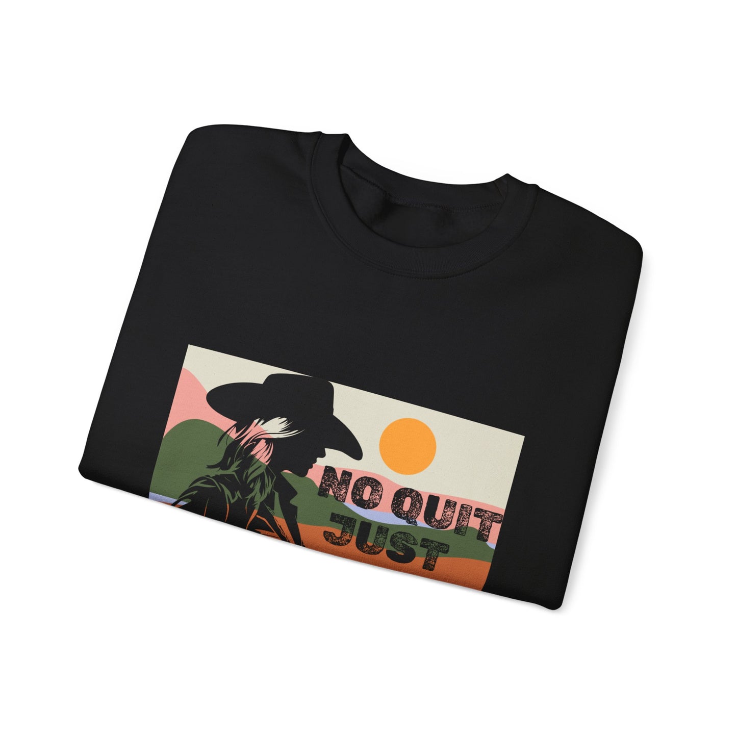 No Grit, Just Quit Women's Crewneck Sweatshirt