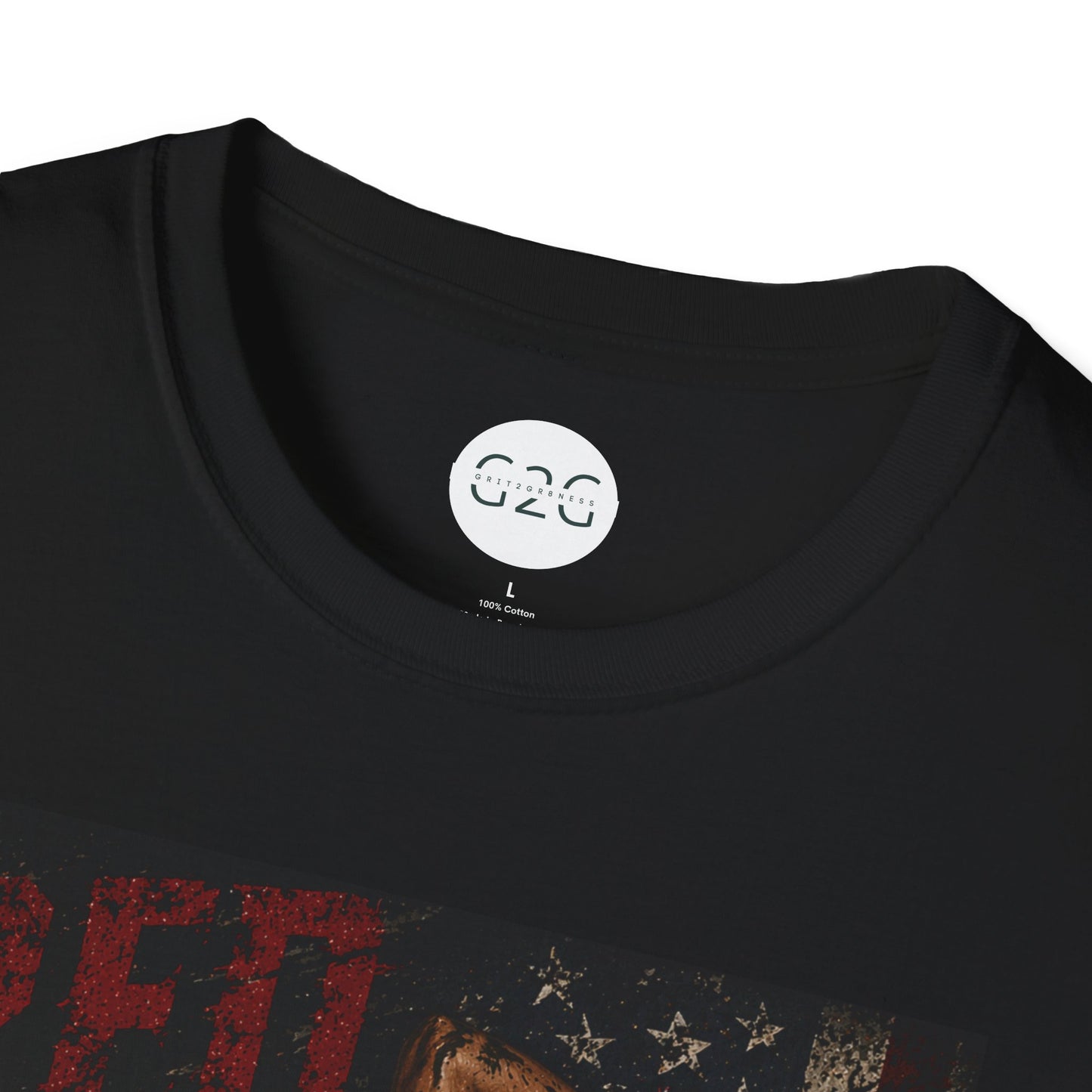 WOMENS "Red White and Blue Collar" T