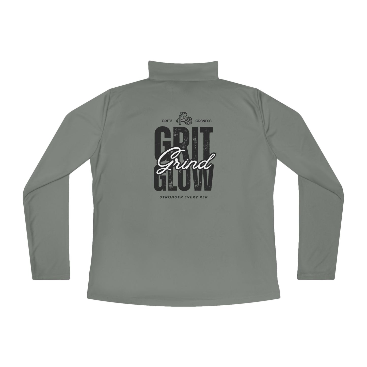 WOMENS "Grit Grind Glow" Quarter-Zip Pullover