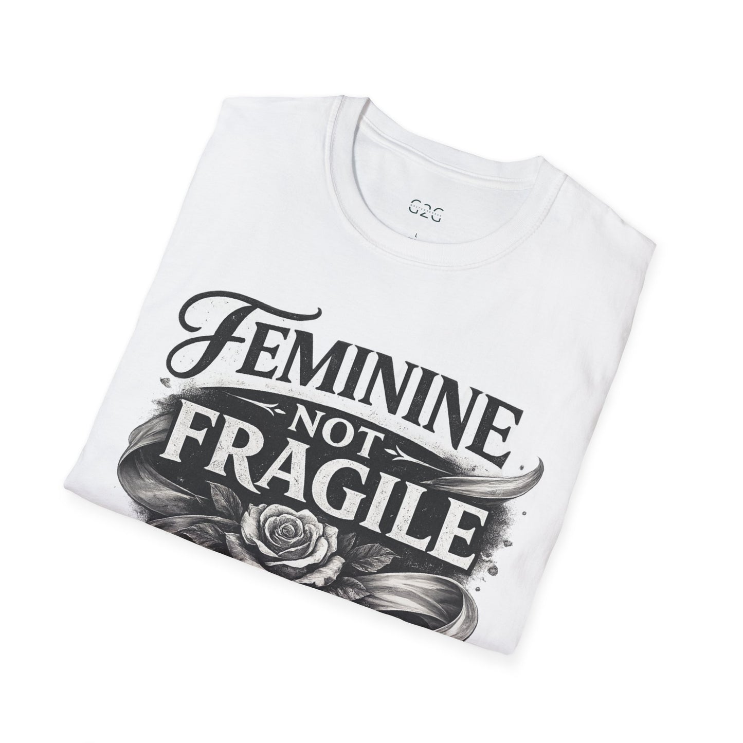 WOMENS Feminine Not Fragile T