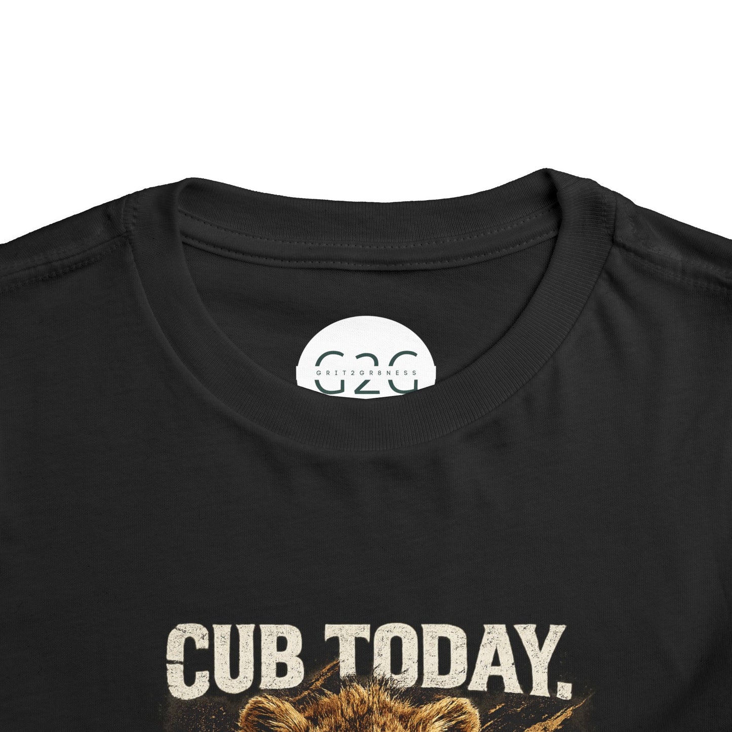 KIDS - Toddler Tee - "Cub Today, King Tomorrow"