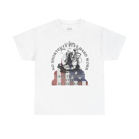 MENS "No Shortcuts, Just Hard Work"