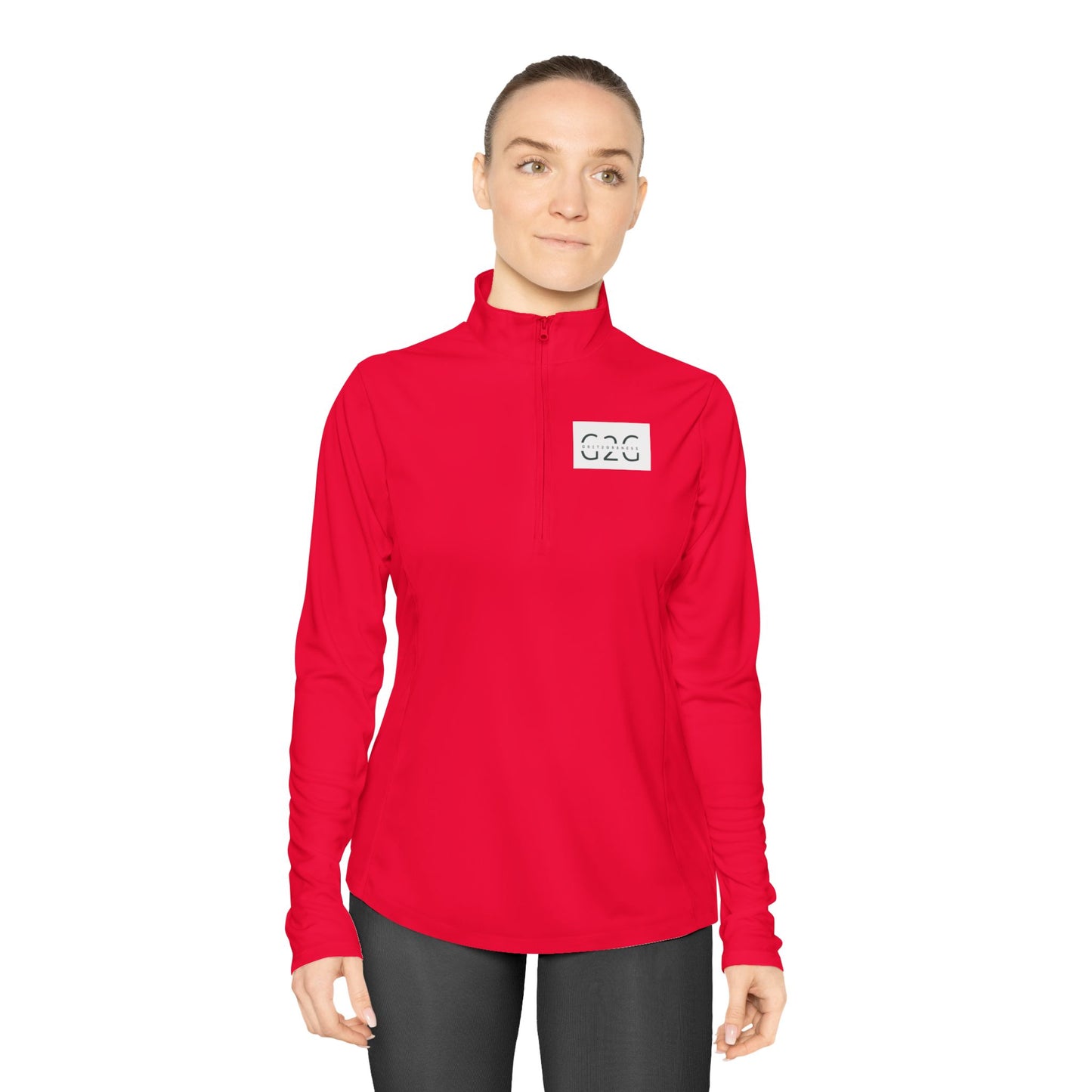 WOMENS "Grit Grind Glow" Quarter-Zip Pullover