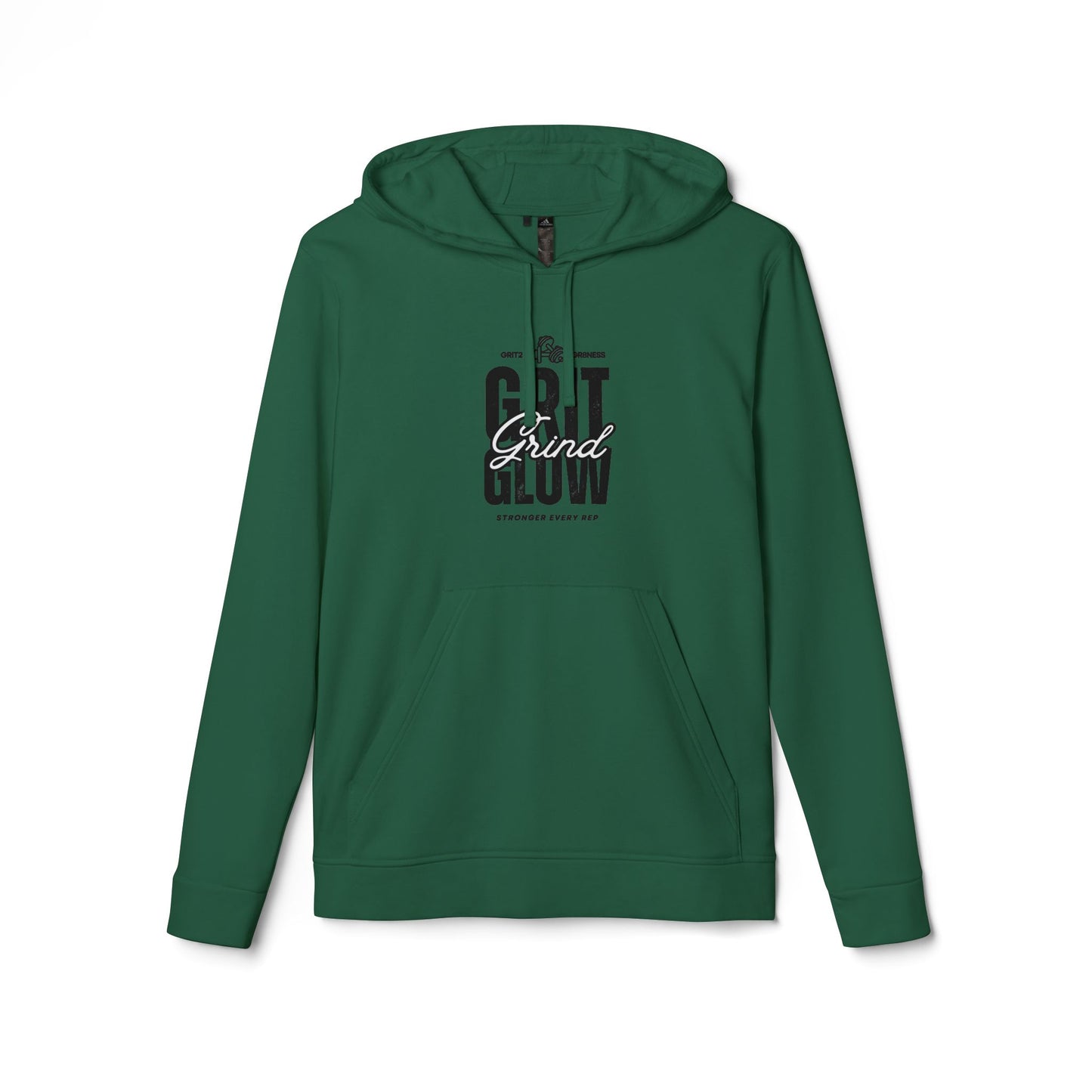 WOMENS Adidas "Grit. Grind. Glow."  Fleece Hoodie
