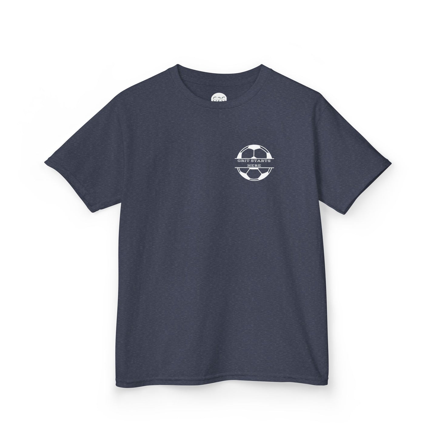 KIDS Grit Starts Here Soccer T
