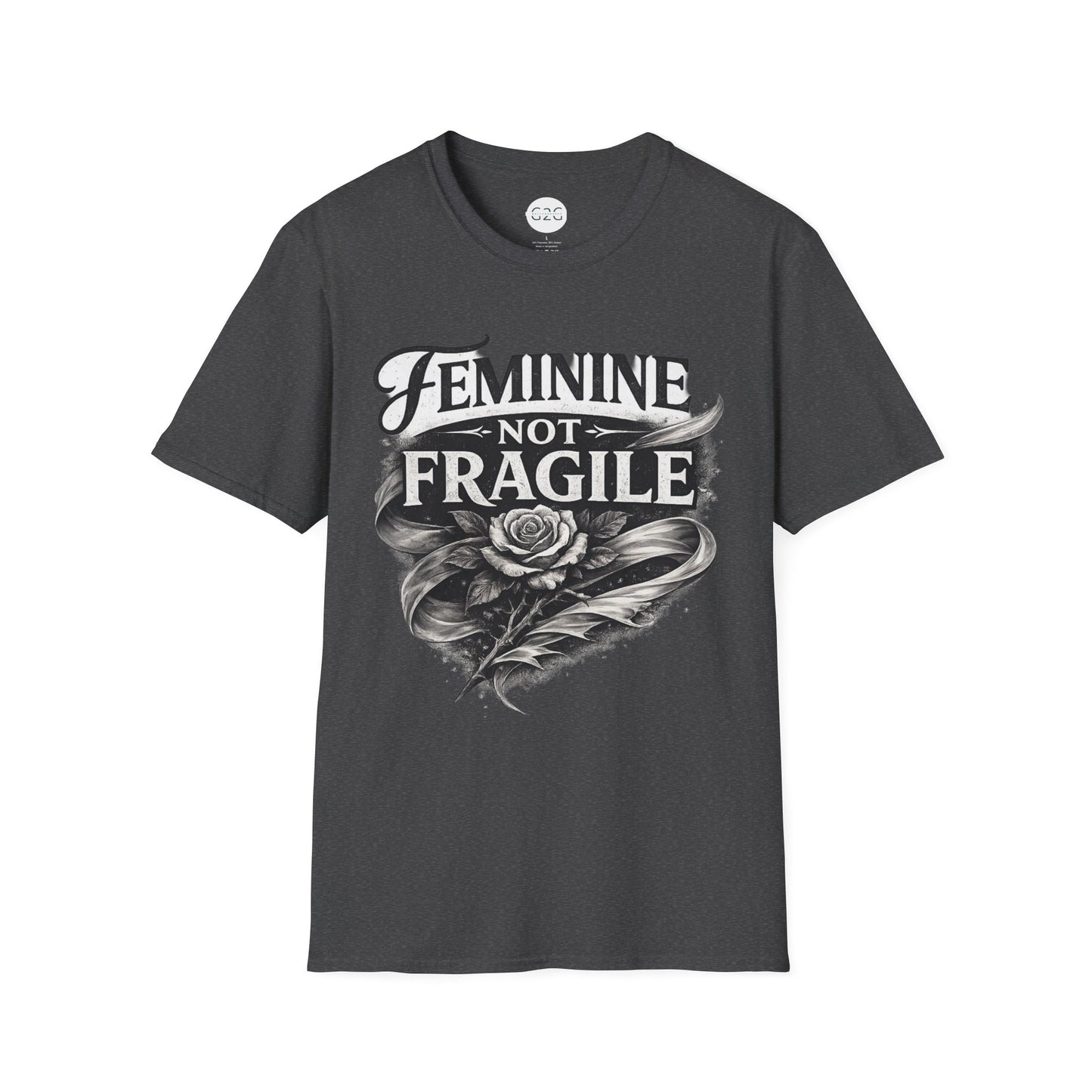 WOMENS Feminine Not Fragile T