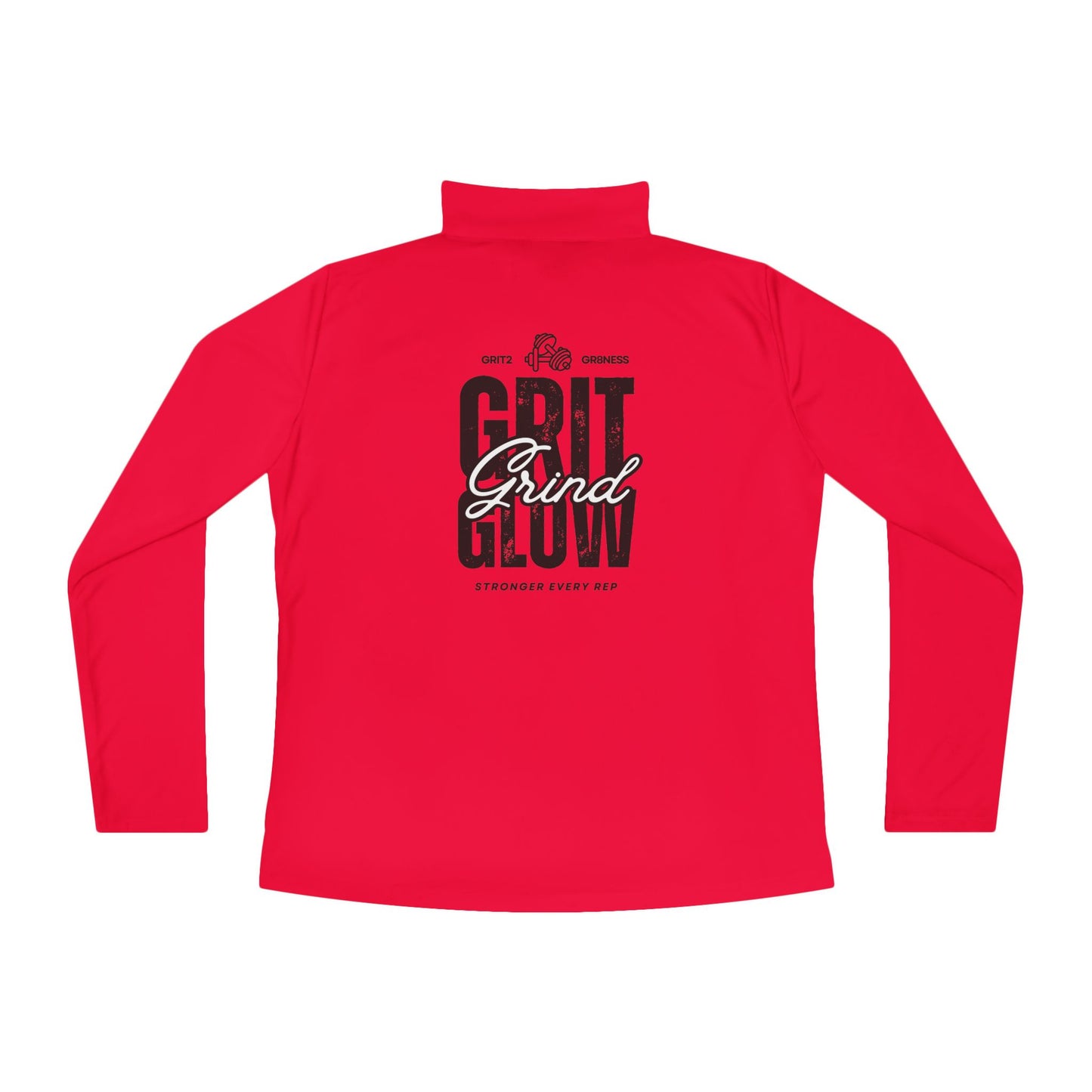 WOMENS "Grit Grind Glow" Quarter-Zip Pullover
