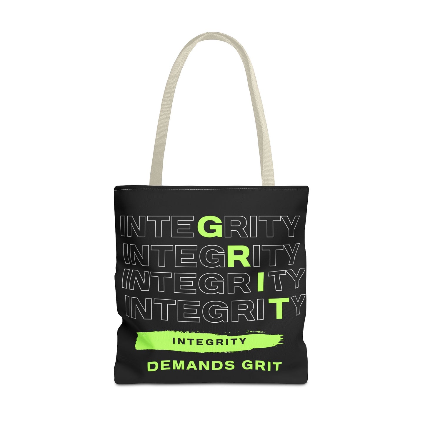 'Grit Demands Integrity' Tote