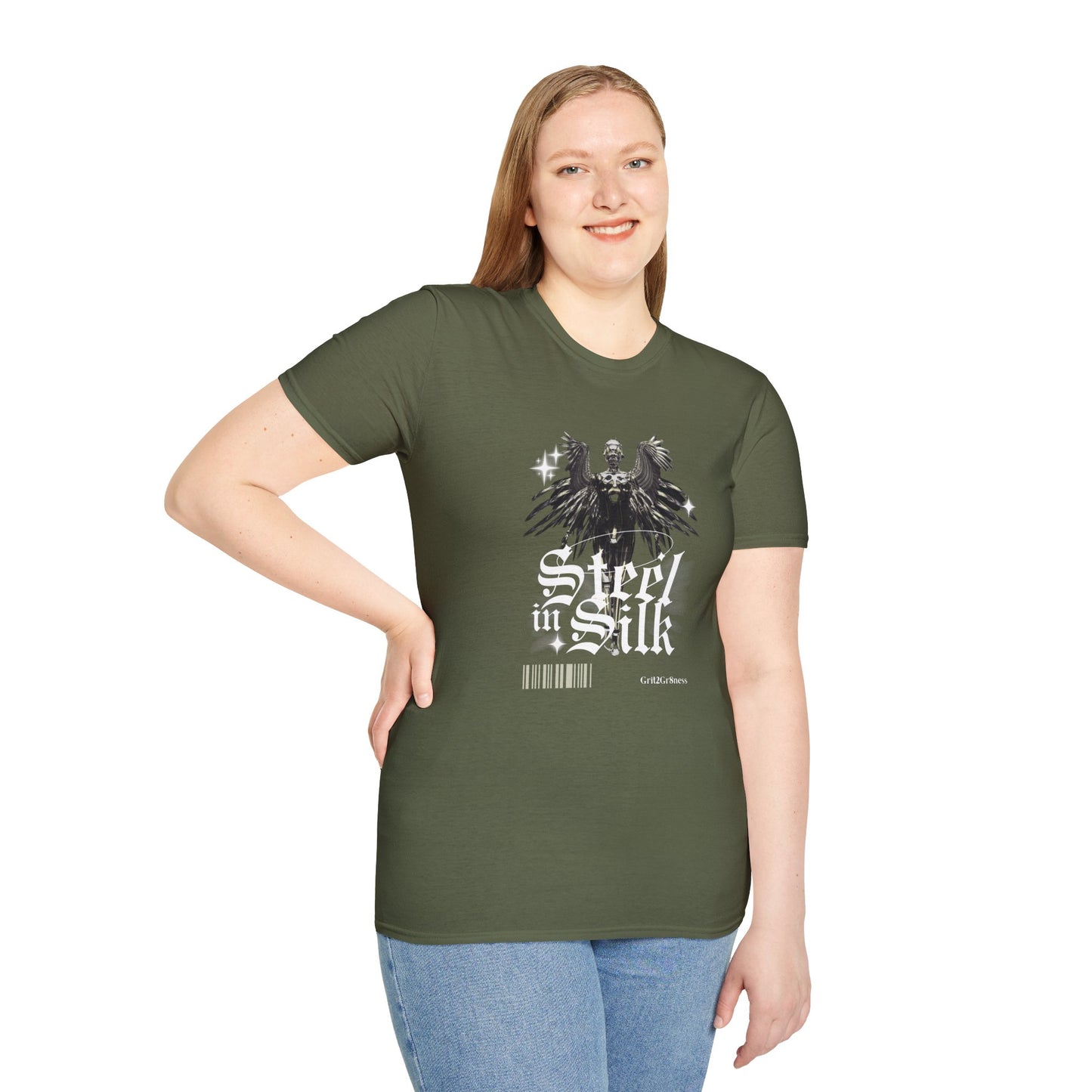 WOMENS Steel in Silk T