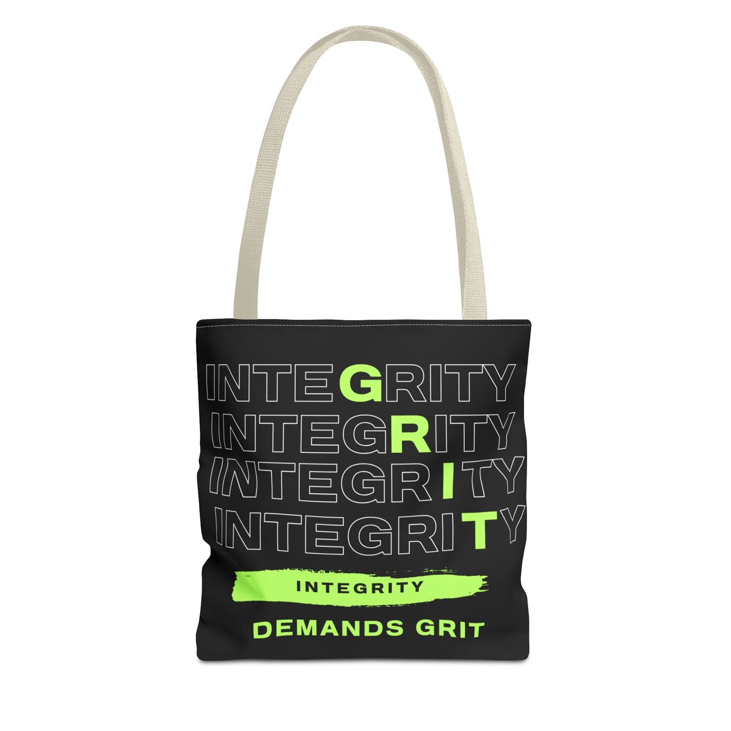'Grit Demands Integrity' Tote