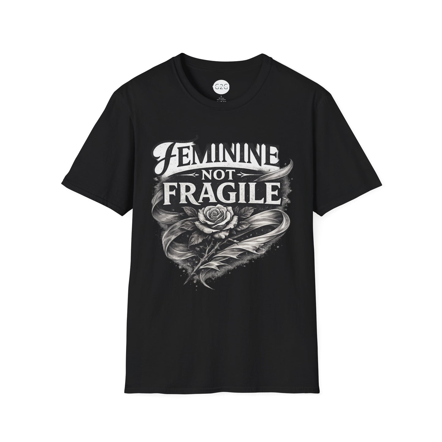WOMENS Feminine Not Fragile T